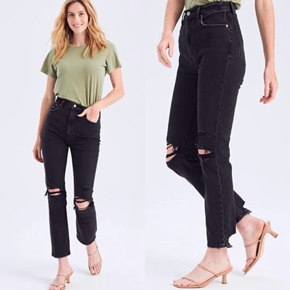 Abercrombie & Fitch The Ankle Straight Ultra High Rise Women’s Size 28 (6)